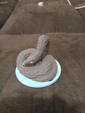 3d printed snake statue